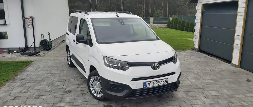 Toyota Proace City Verso cena 72900 przebieg: 65573, rok produkcji 2020 z Oborniki małe 497